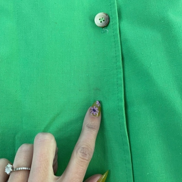 Adorable Vintage The Villager Union Made Skort Kelly Green - 4 - Picture 3 of 7